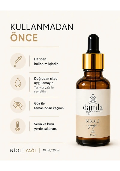 Biodamla Natural Nioli Yağı 20 Ml