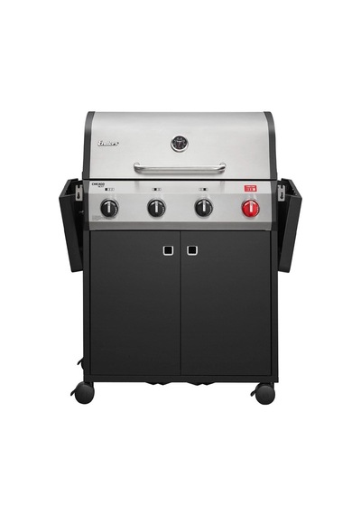 Chicago Next 4 R Turbo Gazlı Mangal 13 Kw Siyah