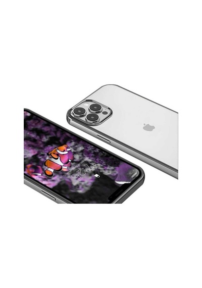 Apple Uyumlu iPhone 13 Pro Max Kılıf Zore Pixel Kapak Siyah
