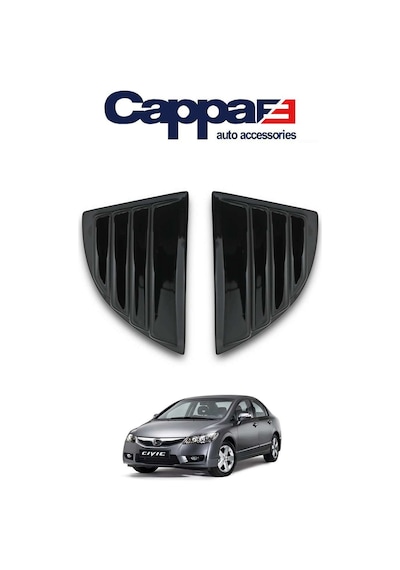Cappafe Honda Civic 8 Kelebek Cam Rüzgarlığı 2 Parça 2006-2012 N11.53160