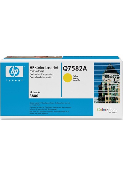 Hp Q7582A 3800 Sarı Lazer Toner
