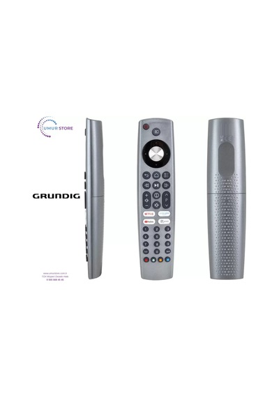 Grundig İle Uyumlu 55 Gfu 7850 B Android Tv Kumandası