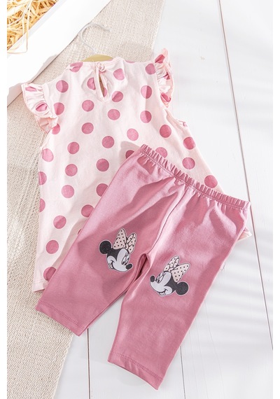 Babymod Figürlü Yazlık 2'li Alt Üst Kız Bebek Takım 001