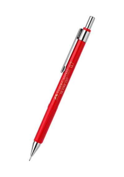 Faber-castell Tk Fine 2317 Versatil Kalem 07.mm Kırmızı Çok Renkli