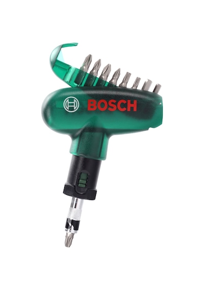 Bosch 9 Parça Cırcır Tornavidalı Aksesuar Seti 2607019510