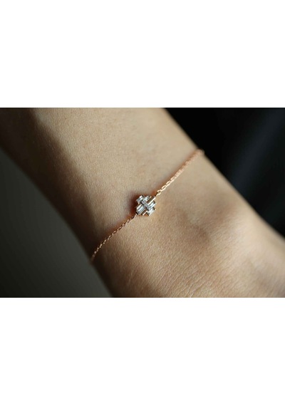 Reis Kuyumculuk T9272 Çaklıt Prime Bangle Altın Bilezik