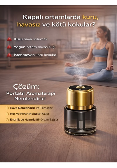 130ml 200mah Yıldız Tavan Efektli Nemlendirici Araç Ev Ofis Dağ Esanslı Kokulu Led