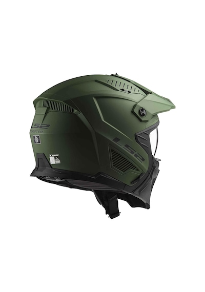Ls2 Drifter Kapalı Kask Mat Yeşil