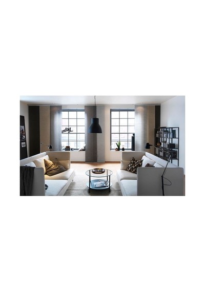 Ikea Hektar Sarkıt Lamba, Koyu Gri, 47 Cm
