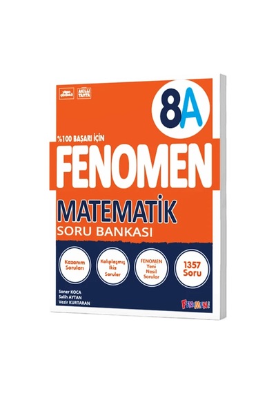 Fenomen 2025-2026 Müfredat Lgs 8 Sınıf Sayısal Dersler A Serisi