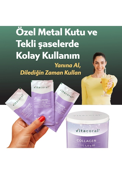 Vitacoral Collagen 30'Lu Saşe