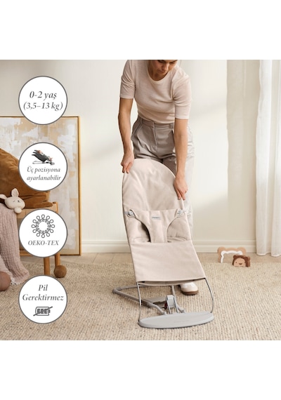 Babybjörn Bliss Ana Kucağı Woven Melange / Light Beige