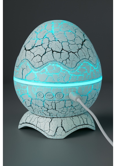Dinozor Yumurtası Şeklinde Bluetooth Hoparlör & Gece Lambası Müzik, Işık Ve Sihir Bir Arada Beyaz - 737473333