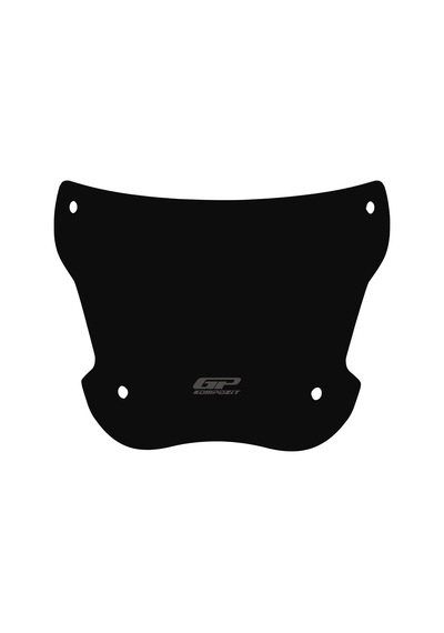 Gp Kompozit Honda Sh 150i 2020-2026 Uyumlu Ön Cam Siyah 34cm