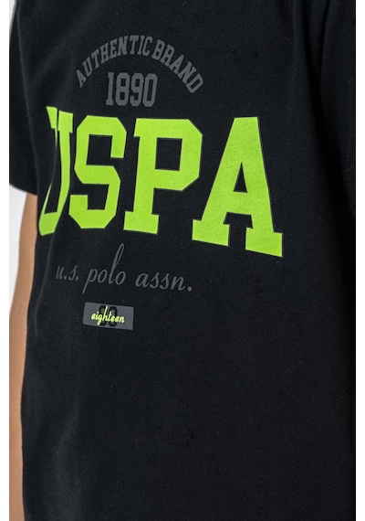 U.s. Polo Assn. Erkek Çocuk Siyah Bermuda Takım Siyah