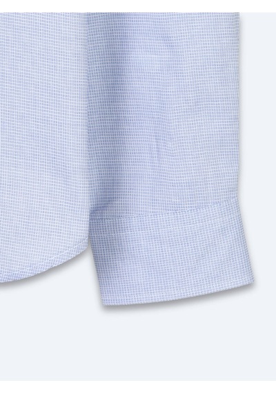 Kip Açık Mavi Mikro Regular Fit Uzun Dokuma Casual %100 Pamuk Gömlek Kip Açık Mavi Mikro Regular Fit Uzun Dokuma Casual %100 Pamuk Gömlek