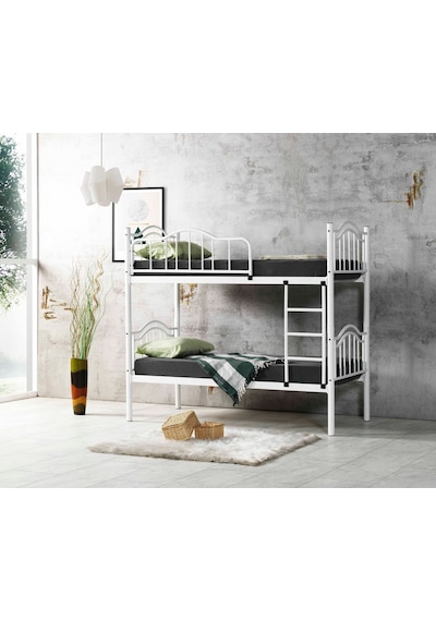 Mobilyabazari Beray Tek Kişilik Ferforje Metal Ranza 90 x 190 CM