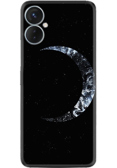 Tecno Spark 9T Kilif Silikon Desen Yalniz Ay 1744 566399914