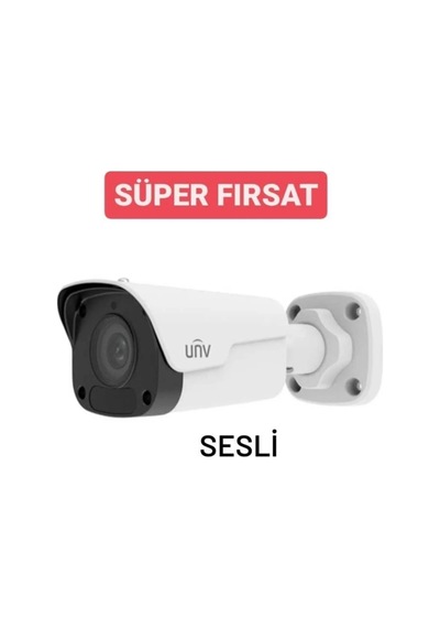 Uniview 2 Mp Ir Bullet Ip Kamera Poe Sesli