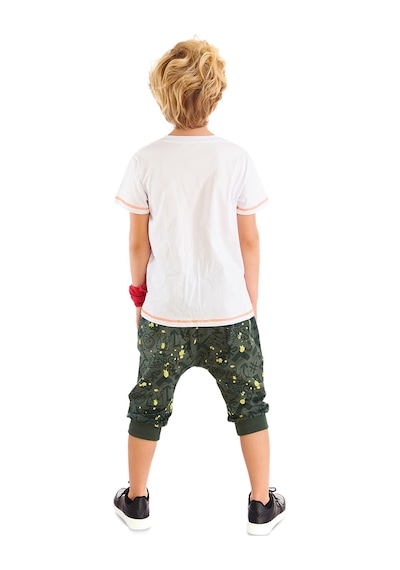 Kaykay Splash Erkek Çocuk Yazlık T-shirt Kapri Takım