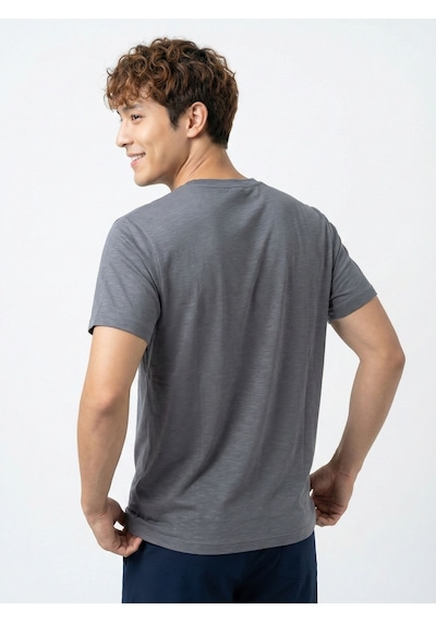 LOFT Regular Fit Erkek Tshirt K.kol Lf2043674 Q1.v1 Antrasit