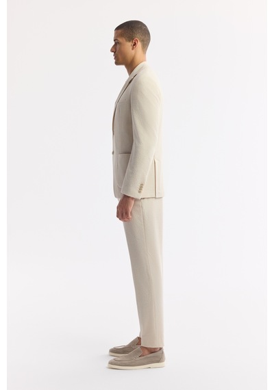 Avva Erkek Taş Mono Yaka Viskon Karışımlı Hafif Bi-stretch Blazer Comfort Slim Fit Ceket A51y4006 Avva Erkek Taş Mono Yaka Viskon Karışımlı Hafif Bi-stretch Blazer Comfort Slim Fit Ceket A51y4006