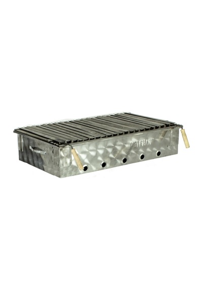 Mth-380 Set Üstü Lama Izgaralı Mangal 70x40