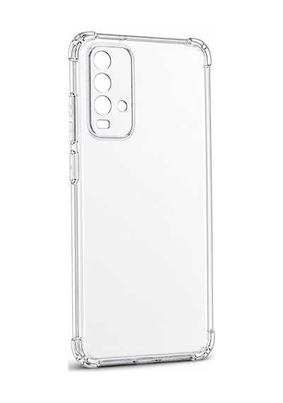 Logis Xiaomi Redmi 9t Uyumlu Şeffaf Silikon Kılıf Kamera Korumalı Darbe Emici İnce Esnek Tpu Telefon Koruyucu Kapak
