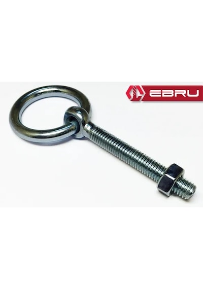 Ebru Halkalı Civata - Somunlu, M6, 50 Adet 0.3 MM