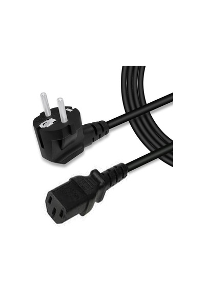 Power Güç Kablosu Kasa Pc Monitör Arası Bakır Elektrik 1.5 Metre