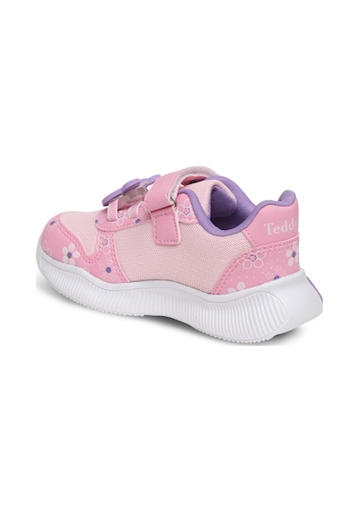 Kaptan Junior Kız Çocuk Işıklı Spor Sneaker Yürüyüş Ayakkabı Ptjck 700 Pembe