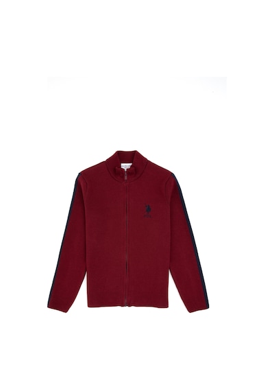 U.s. Polo Assn. Erkek Çocuk Bordo Hırka Triko 50317144-vr014 Bordo