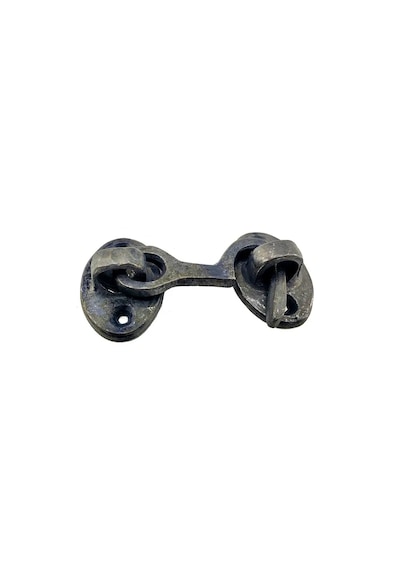 Antika Tarz Dekoratif Pirinç Maymuncuk Çengeli - 5cm, Oksit Diğer