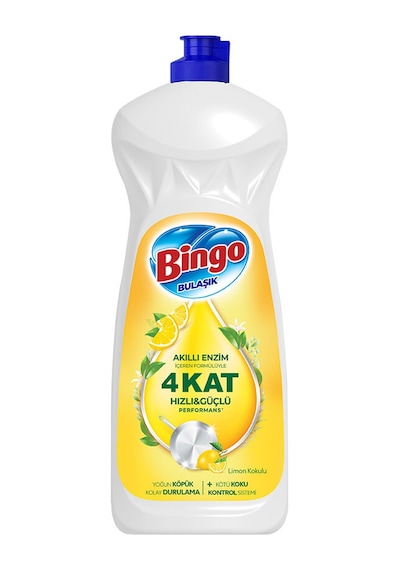 Bingo Elde Bulaşık Deterjanı Limon  1500 ML