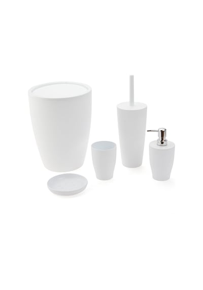 Pure 5'li Banyo Seti - Beyaz Çok renkli