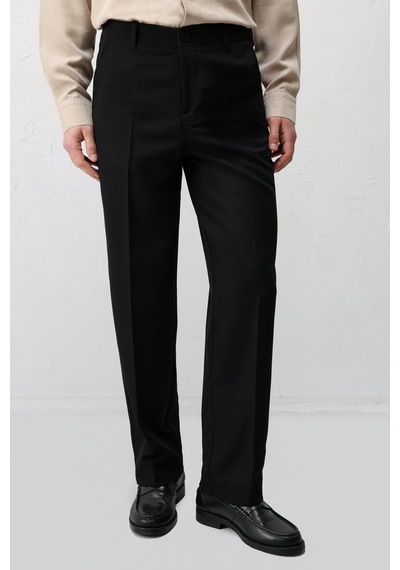 Antioch Straight Fit Erkek Pantolon Siyah