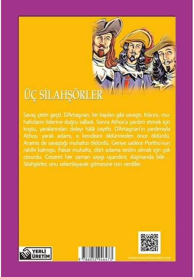 Üç Silahşörler - Alexandre Dumas - Maviçatı Yayınları