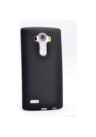 LG Uyumlu G4 Kılıf Zore Premier Silikon Kapak Siyah