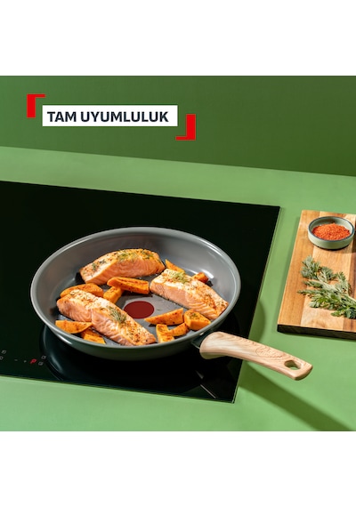 Tefal Renew Artus Seramik Tava - 24 Cm Gri