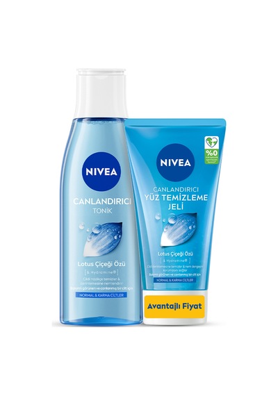 Nivea Essential Yüz Yıkama Jeli 150 Ml + Canlandırıcı Tonik 200 Ml