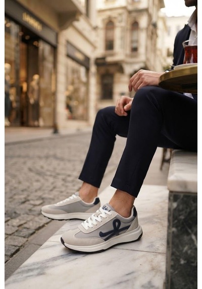 Fort Noka Cameron Anatomik Rahat Sneaker Erkek Spor Ayakkabı GRİ