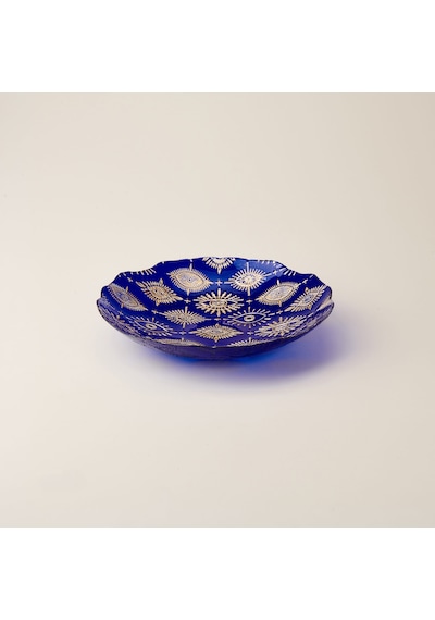Deco Tılsım Dekoratif Tabak - Lacivert - 30 Cm