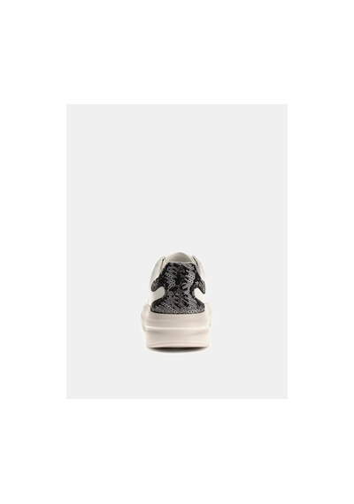Guess Elbina10 Kadın Beyaz/gümüş Deri Sneaker Flfe10ele12-whısı Beyaz/gümüş
