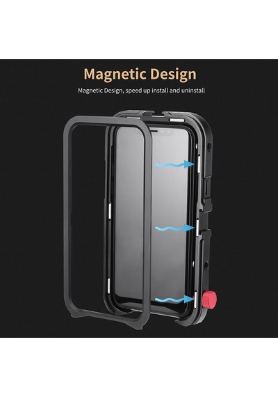 Ulanzi  Apple Uyumlu iPhone 11 Pro Metal Vlog Çerçeve