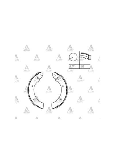 Maher 00242 Fren Balata H 100 94 06 Ssangyong Rexton Actyon Musso Pabuç Arka 5020419
