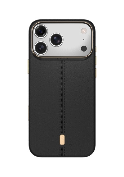 Apple iPhone 18 Pro Max Uyumlu Kılıf M-safe Şarj Özellikli Raptic Urban Nav Serisi Kapak Siyah