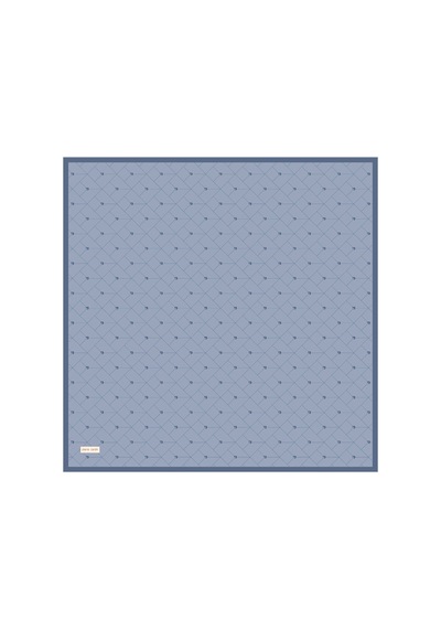 Pierre Cardin Açık Mavi 90x90 İpek Twill Eşarp Açık Mavi Açık Mavi