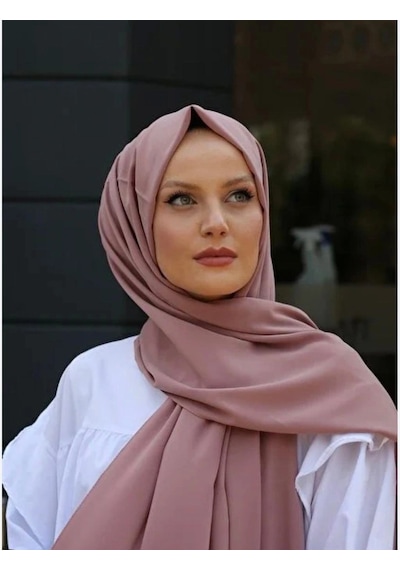 Levidor Medine İpeği Şal Rose Düz