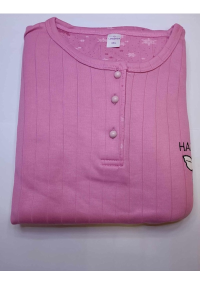 Boyraz Lindros Kadın Pamuklu Düğme Yaka Raporlu İnterlok Battal Pijama Takımı 05110 - 1 Adet Pembe Boyraz Lindros Kadın Pamuklu Düğme Yaka Raporlu İnterlok Battal Pijama Takımı 05110 - 1 Adet Pembe