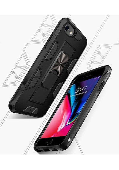 Apple Uyumlu iPhone Se 2020 Kılıf Zore Volve Kapak Rose Gold